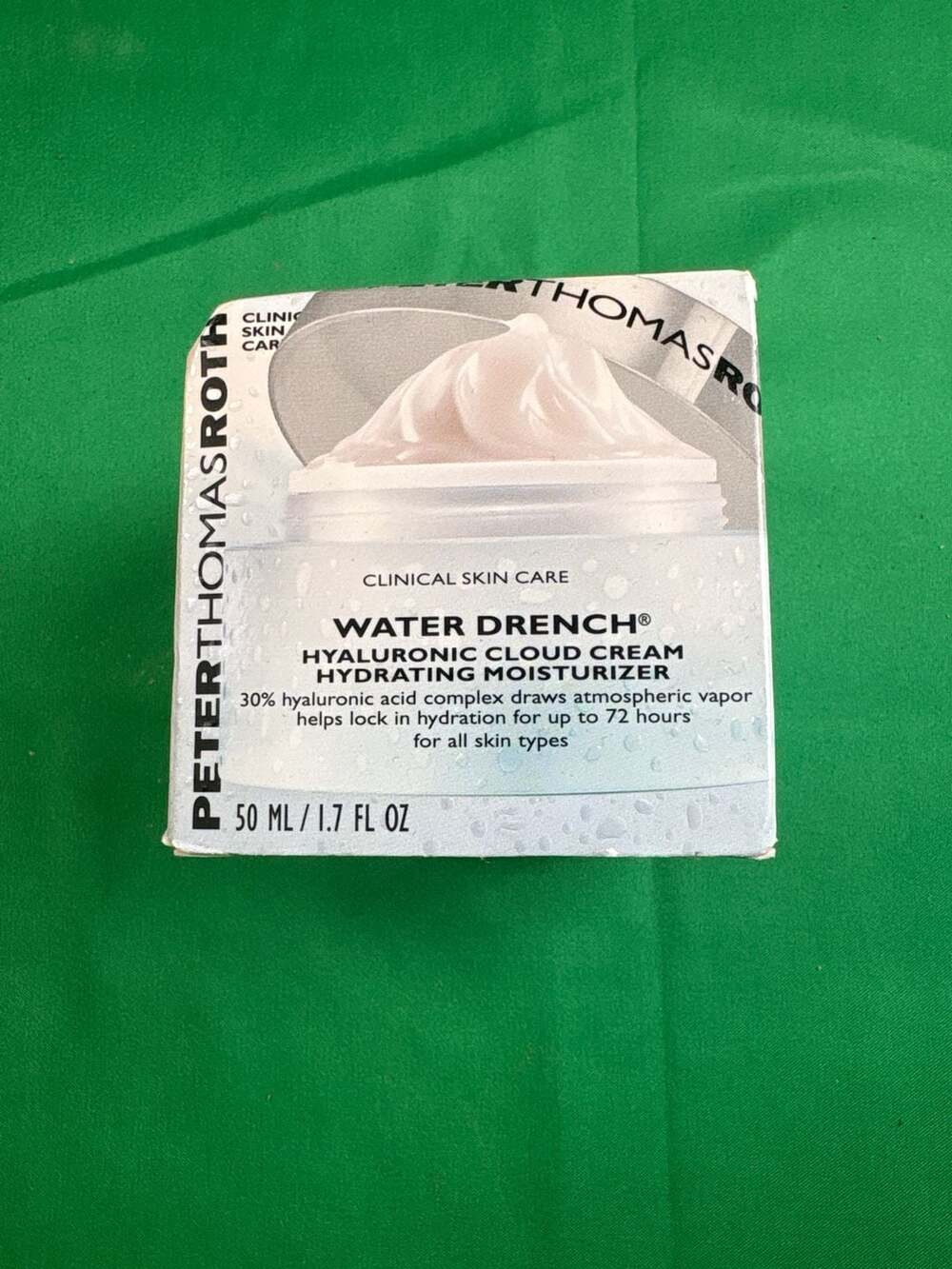 Peter Thomas Roth Water Drench Hyaluronic Cloud Cream Hydrating Moisturizer 1.7
